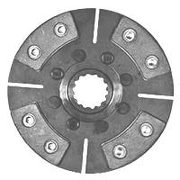 Aftermarket 375701HD4 TA Clutch Disc, 7, 4 Pad Fits IH Fits FARMALL 375701HD4-RIL - main